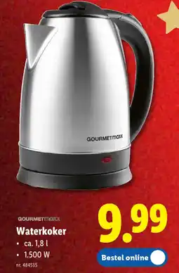 Lidl Gourmetmoxx Waterkoker aanbieding