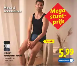 Lidl Esmara Boxershorts aanbieding
