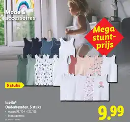 Lidl Lupilu Onderhemden aanbieding