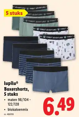 Lidl Lupilu Boxershorts aanbieding