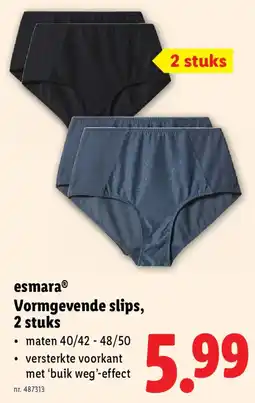Lidl Esmara vormgevende slips aanbieding