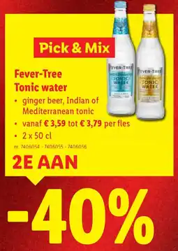 Lidl Fever-Tree Tonic water aanbieding