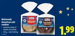 Lidl McEnnedy American soft cookies aanbieding
