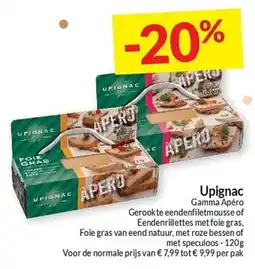 Intermarché Upignac Gamma Apéro aanbieding