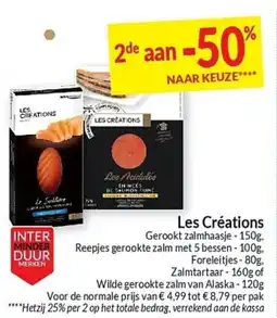 Intermarché Les Créations aanbieding