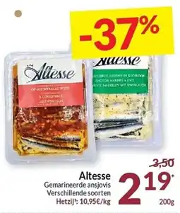 Intermarché Altesse Gemarineerde ansjovis aanbieding