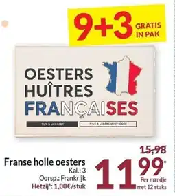 Intermarché Franse holle oesters aanbieding