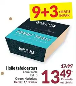 Intermarché Holle tafeloesters Formi'Table aanbieding