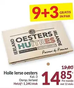 Intermarché Holle lerse oesters aanbieding