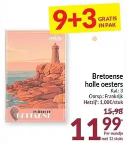 Intermarché Bretoense holle oesters aanbieding