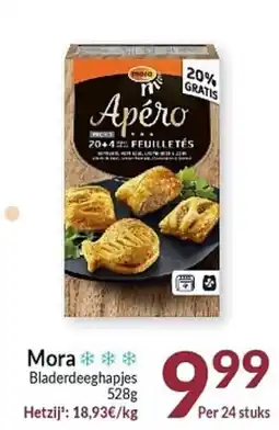 Intermarché Mora Bladerdeeghapjes aanbieding
