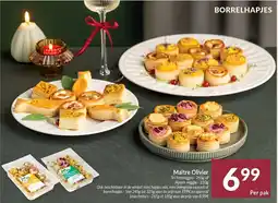 Intermarché Maître Olivier Tri formaggio of Apero veggie aanbieding