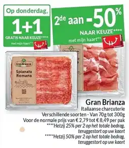 Intermarché Gran Brianza Italiaanse charcuterie aanbieding