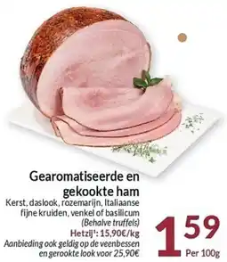 Intermarché Gearomatiseerde en gekookte ham aanbieding