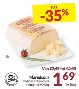 Intermarché Maredsous Tradition of Caractère aanbieding