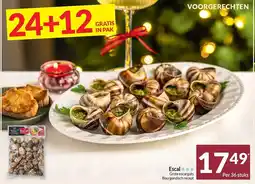 Intermarché Escal Grote escargots Bourgondisch recept aanbieding