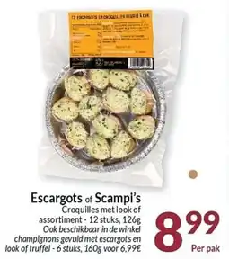 Intermarché Escargots of Scampi's aanbieding