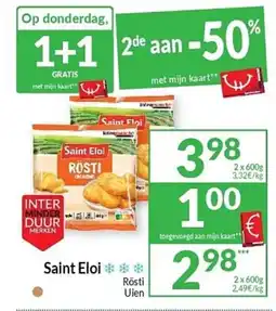 Intermarché Saint Floi Rösti Uien aanbieding