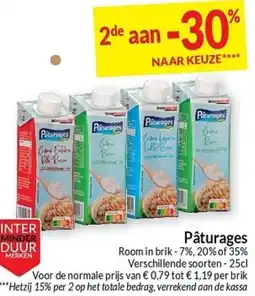 Intermarché Pâturages Room in brik - 7%, 20% of 35% aanbieding