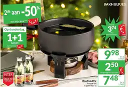 Intermarché Bouton d'Or Fondue-olie aanbieding