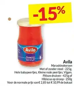 Intermarché Avila Maraskinokersen aanbieding