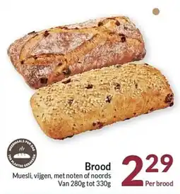 Intermarché Brood Muesli, vijgen, met noten of noords aanbieding
