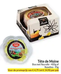 Intermarché Tête de Moine Box met fleurolle of Rosettes aanbieding