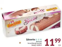 Intermarché Ijsboerke Ijsstronk aanbieding