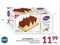Intermarché La Charlotte Stronk met hazelnoot/vanille/karamel aanbieding