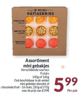 Intermarché Assortiment mini gebakjes aanbieding