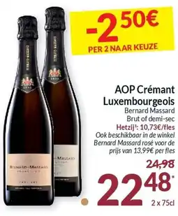 Intermarché AOP Crémant Luxembourgeois aanbieding
