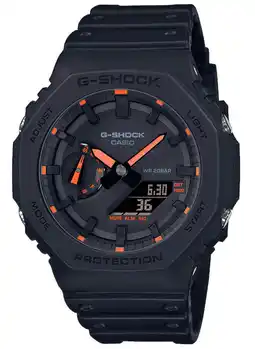 Decathlon Horloge Heren Casio G-Shock OAK - NEON ORANGE INDEX aanbieding