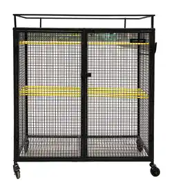 Decathlon Opbergkooi 2 breed, 1450 x 550 x 1550 mm aanbieding