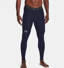 Decathlon Under Armour Heatgear Compressie Legging Marineblauw aanbieding