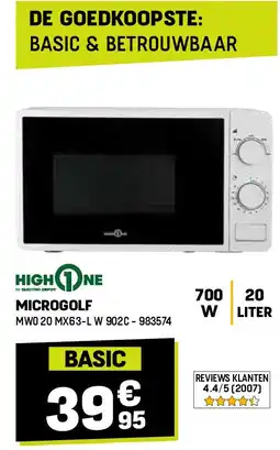 Electro Depot High one MICROGOLF aanbieding