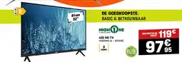 Electro Depot High one LED HD TV aanbieding
