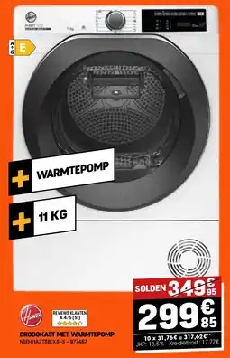 Electro Depot DROOGKAST MET WARMTEPOMP aanbieding