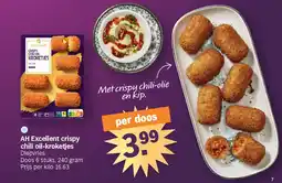 Albert Heijn AH Excellent crispy chili oil-kroketjes aanbieding