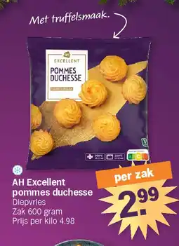 Albert Heijn AH Excellent pommes duchesse aanbieding