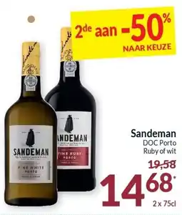 Intermarché Sandeman DOC Porto Ruby of wit aanbieding