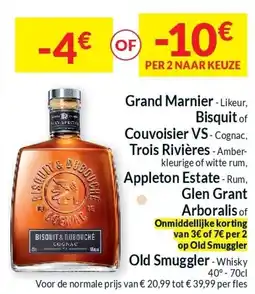 Intermarché Bisquit & dubouché cognac aanbieding
