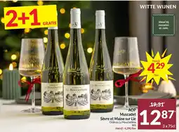 Intermarché AOP Muscadet Sèvre et Maine sur Lie Château La Mouchetière Wit aanbieding