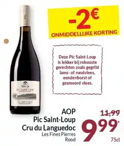 Intermarché AOP Pic Saint-Loup Cru du Languedoc aanbieding