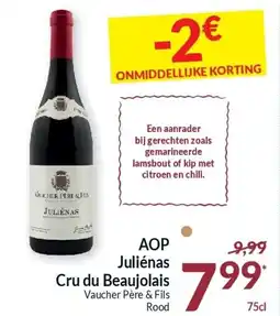 Intermarché AOP Juliénas Cru du Beaujolais aanbieding
