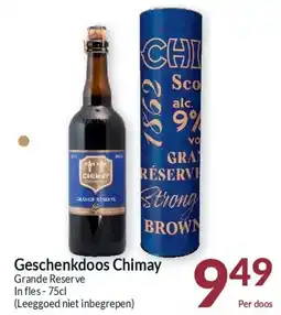 Intermarché Geschenkdoos Chimay aanbieding
