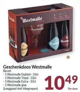 Intermarché Geschenkdoos Westmalle aanbieding