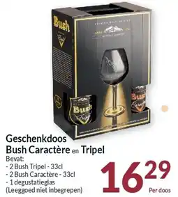 Intermarché Geschenkdoos Bush Caractère en Tripel aanbieding