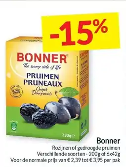 Intermarché Bonner Rozijnen of gedroogde pruimen aanbieding