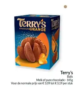 Intermarché Terry's Balls Melk of pure chocolade aanbieding