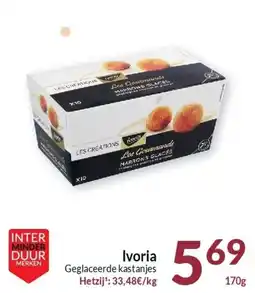 Intermarché Ivoria Geglaceerde kastanjes aanbieding